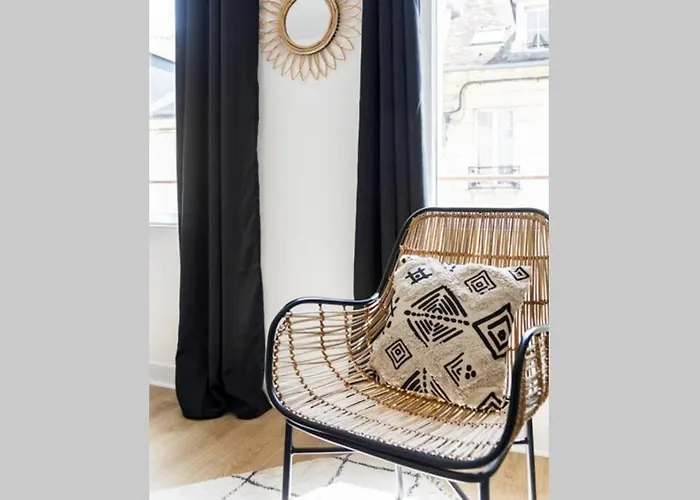 Appartamento Suite privée tout confort rénovée, Esprit hôtel 4 étoiles Caen